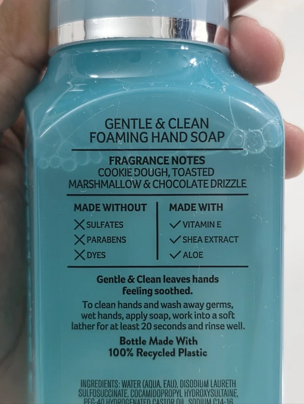 Bath & Body Works S'mores Cookie Clusters Foaming Hand Soap 8oz New RARE